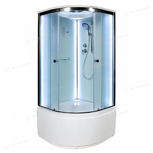 Душевая кабина Deto D90S 90*90*220 с подсветкой